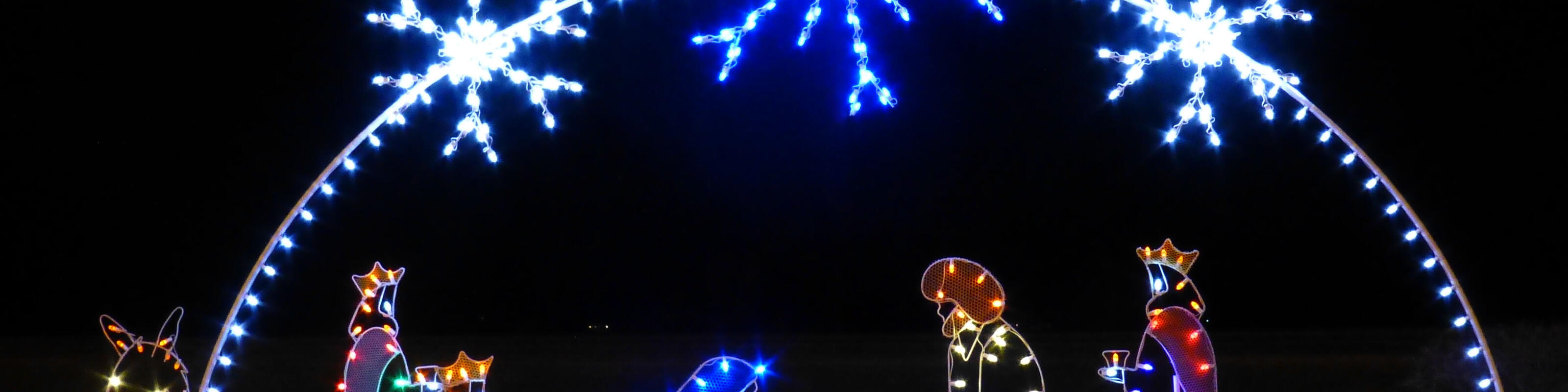 Nativity Christmas Lights Nativity Christmas Lights
