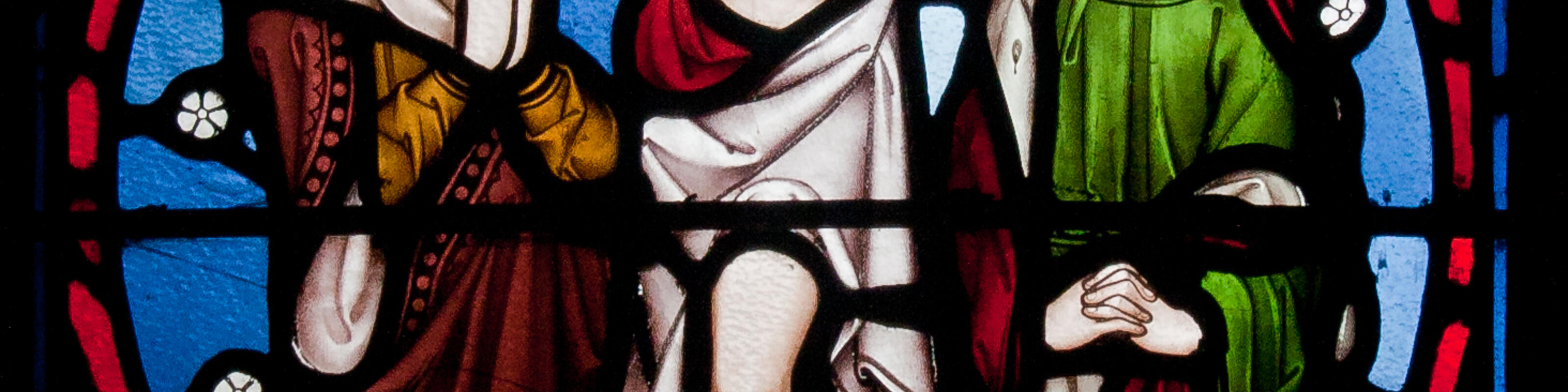 Our Ladys Island Church of the Assumption East Aisle Window Crucifixion